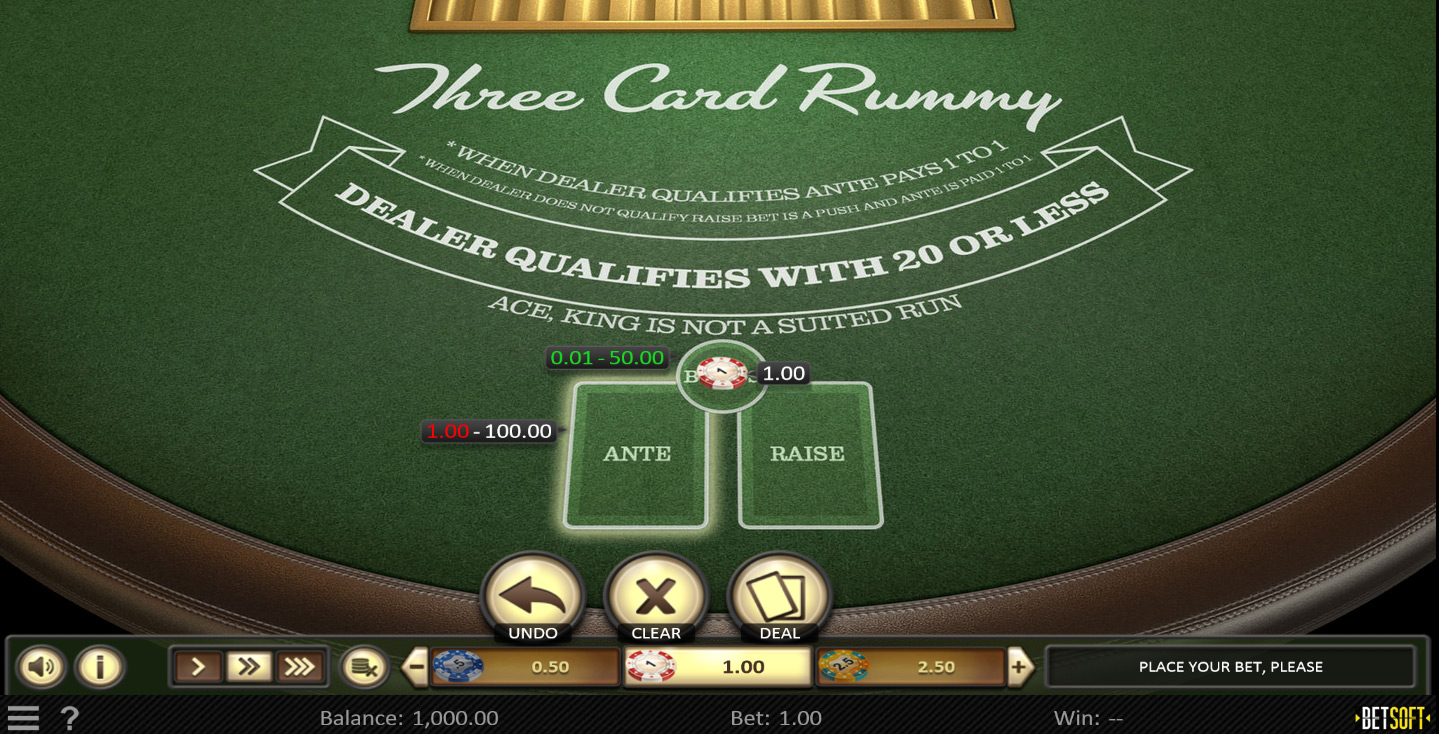 Rummy online feature